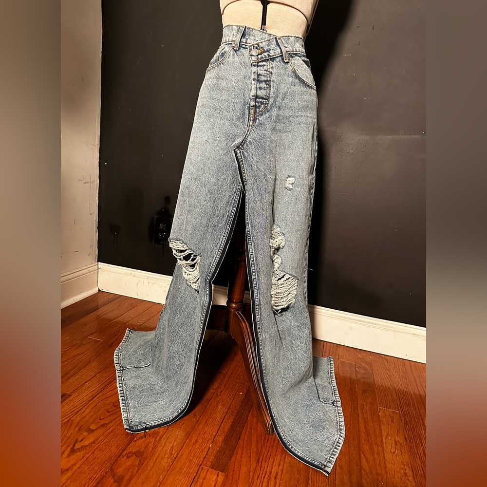 Revice Brooklyn Skirt / Double Dare Denim Maxi Skirt